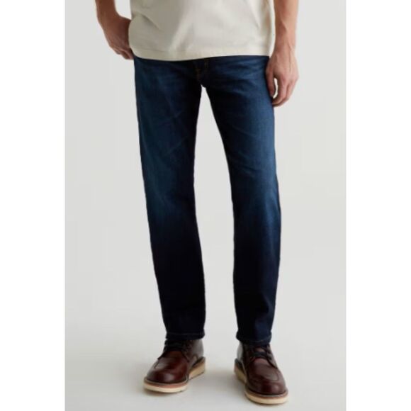AG Adriano Goldschmied Mens Jeans Size 34 The Graduate Tailored Leg Dark Wash - Picture 1 of 12